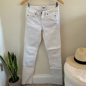 Close to New - Summer White Jeans from Paige